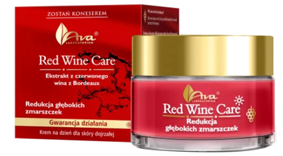 Krem Ava Laboratorium Red Wine Care przeciwzmarszczkowy na dzień do skóry dojrzałej 50 ml (5906323006994)