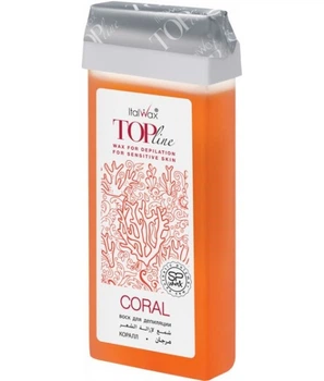 Воск кассетный ItalWax Top Line 100 мл Коралл