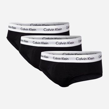 Zestaw majtek brief Calvin Klein Underwear U2661G L 3 szt. Czarny (5051145283310)