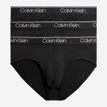Zestaw majtek slipy Calvin Klein Underwear 000NB2568AUB1 M 3 szt. Czarny (8720107895799)