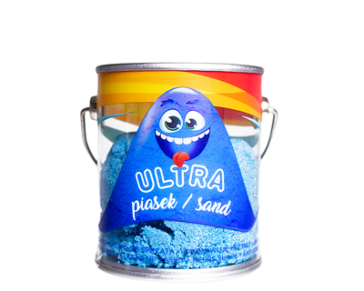 Piasek kinetyczny Epee niebieski 140 g (8591945092394)