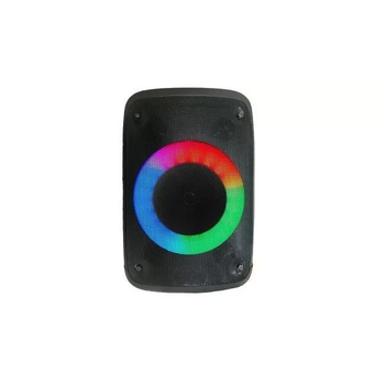 Портативная Bluetooth колонка AM-303 с LED- подсветкой USB, micro USB, jack 3.5 мм, AUX-вход Металл, Пластик