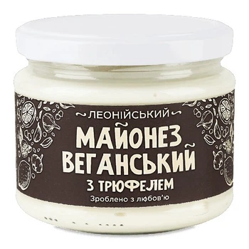 Майонез Веганський з Трюфелем Леонійський, 250 г