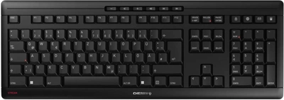 Klawiatura bezprzewodowa Cherry Stream Keyboard Wireless DEU Black (JK-8550DE-2)