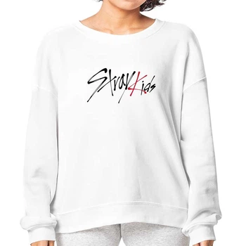 Світшот жіночий Ray "Логотип Stray Kids" XL Білий (MD-23-3962-21-11)