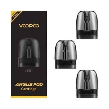 Картриджі (Упаковка 3 шт) для POD Системи (електронної сигарети) Voopoo Argus Pod 0.7 Ом 2 мл