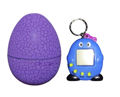 Тамагочи классический Tamagotchi (цып-цып, синий в фиолетовом яйце)