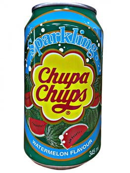 Напій газований Chupa Chups Sparkling Watermelon 345 мл