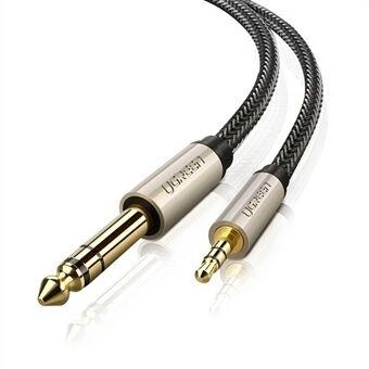 Кабель аудио Ugreen 3.5 мм TRS - 6.35 мм TS 1.5 м Black (YM1587)