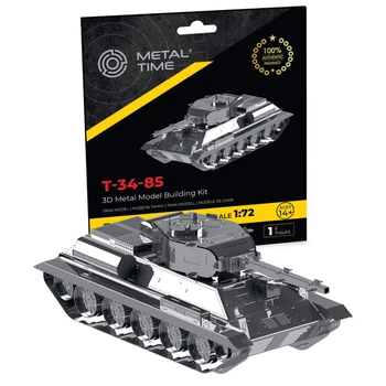 Конструктор Metal Time коллекционная модель T-34/85 (MT071)