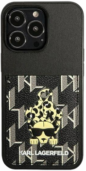 Панель CG Mobile Karl Lagerfeld Karlimals Cardslot для Apple iPhone 13/13 Pro Black (3666339049782)