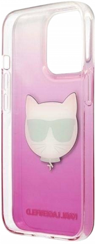 Панель CG Mobile Karl Lagerfeld Choupette Head для Apple iPhone 13/13 Pro Pink (3666339027995)