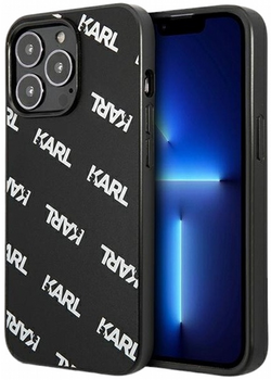 Панель CG Mobile Karl Lagerfeld Allover для Apple iPhone 13/13 Pro Black (3666339049706)