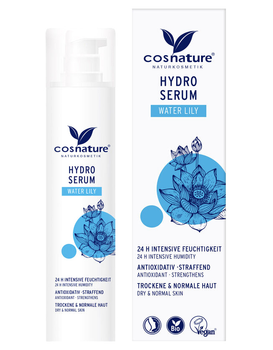 Naturalne hydro serum do twarzy Cosnature z lilią wodną 30 ml (4260370436946)