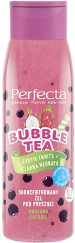 Żel pod prysznic Perfecta Bubble Tea skoncentrowany Exotic Fruits & Czarna Herbata 400 ml (5900525070449)