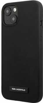 Панель CG Mobile Karl Lagerfeld Silicone Plaque для Apple iPhone 13 mini Black (3666339048761)