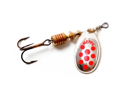 Блесна Mepps Aglia Decoree Silver Red 6.5г (00-00013585)