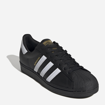 Trampki męskie Adidas Superstar EG4959 41.5 (UK 7.5) Czarne (4062051419213)