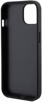Etui CG Mobile Karl Lagerfeld Signature Logo Cardslot do Apple iPhone 14 Plus Czarny (3666339094287)