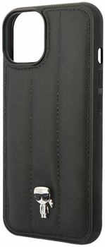 Панель CG Mobile Karl Lagerfeld Puffy Ikonik Pin для Apple iPhone 14 Plus Black (3666339077723)
