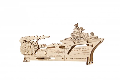 3D пазлы UGEARS механические Миссия Н 44 эл (70180)