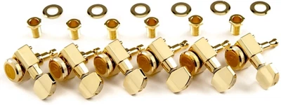 Колки для гитары FENDER LOCKING TUNING MACHINES GOLD