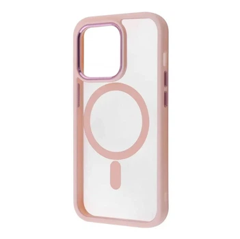 Чехол Space Magnetic Color з Magsafe для iPhone 12 Pro Max Розовый