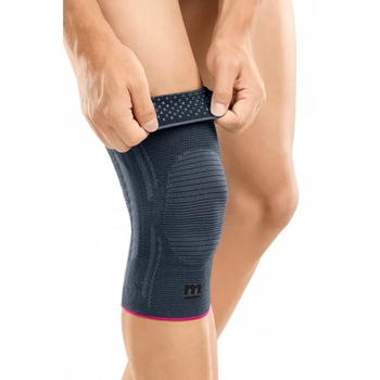 Бандаж для коленного сустава мягкий с силиконовым кольцом для надколенника Genumedi размер 6 широкое бедро (K103286000)