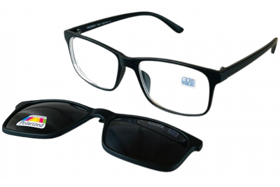 Окуляри з діоптрії з clip-on polarized babilon 2788 +2.5