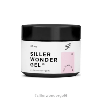 Гель Siller Wonder Gel, 30 мл, 06 (розово-лиловый)