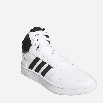 Чоловічі черевики високі Adidas Hoops 3.0 Mid GW3019 39.5 Білі (4064053690447)