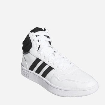 Чоловічі черевики високі Adidas Hoops 3.0 Mid GW3019 48.5 Білі (4065426694994)