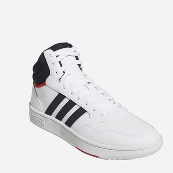 Чоловічі черевики високі Adidas Hoops 3.0 Mid GY5543 48 Білі (4064053694261)