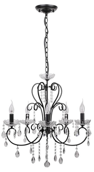 Люстра Candellux AURORA 5х40 Е14 (35-73730) для кухни, спальни, прихожей