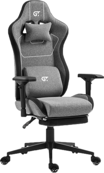 Кресло для геймеров GT RACER X-2305 Fabric Gray/Black