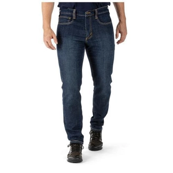 Тактичні джинсові брюки 5.11 Defender-Flex Slim Jean Stone Wash Indigo W40/L34