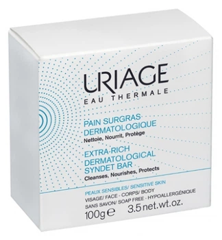 Mydło do twarzy i ciała Uriage Pain Surgras Dermatological 100 g (3661434003844)