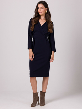 Сукня жіноча BeWear B271 XL Темно-синя (5905563718704)