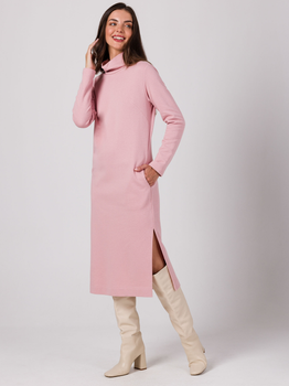 Сукня жіноча BeWear B274 S Пудрово-рожева (5905563719138)