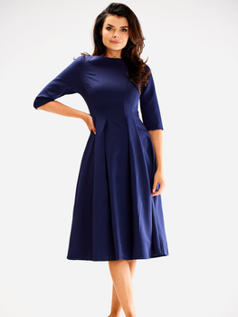 Плаття жіноче Awama A620 M Темно-синє (5902360584839)