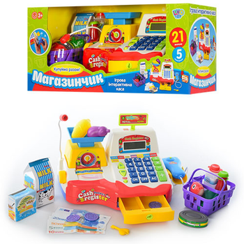 Детский игрушечный кассовый аппарат Limo Toy 7162