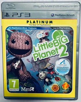 Little Big Planet 2 Platinum, Б/У, английская версия - диск для PlayStation 3