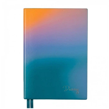 Ежедневник Leo Planner Riviera "Градиент" 2024 А5 368л м/обл б/т цветная обложка с оранжевым срезом (5056574424143)