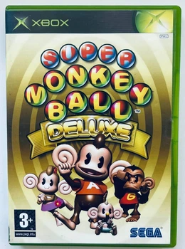 Super Monkey Ball Deluxe, Б/В, англійська версія - диск XBOX Original