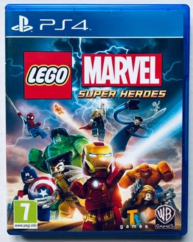 LEGO Marvel Super Heroes, русские субтитры - диск для PlayStation 4, Б/У