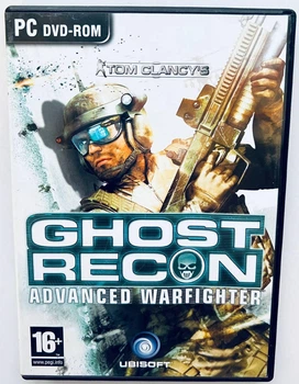 Tom Clancy's Ghost Recon Advanced Warfighter, Б/У, английская версия - диск для PC