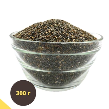 Чіа насіння чорне натуральне 300 г Clear (Chia-R-300)