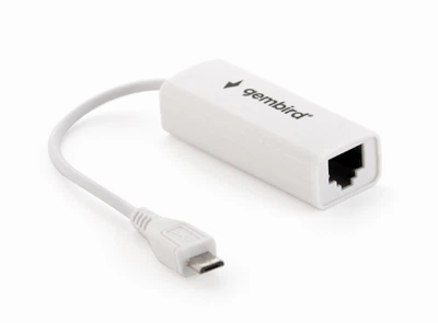 Мережевий адаптер Gembird Micro USB - RJ-45 NIC-mU2-01
