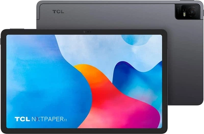 Планшет 11" 2K TCL NXTPAPER 11 4/128Gb 8 ядер Android 13 8000 mAh Темно-сірий Factory Recertified g3