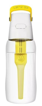 Butelka na wodę Dafi Solid 500 ml z wkladem filtrującym Żółty (5902884108184)